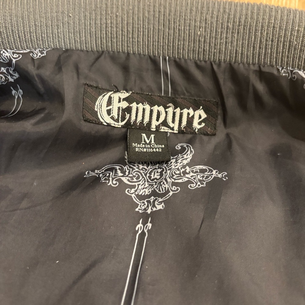 Empyre Gray Bomber Heavy Snow Jacket - image 4